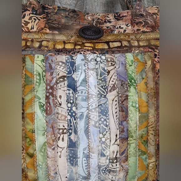 Casydella Designs Handmade Coiled Autumn Purse Bag Tote Brand New $125.00 - Picture 3 of 6